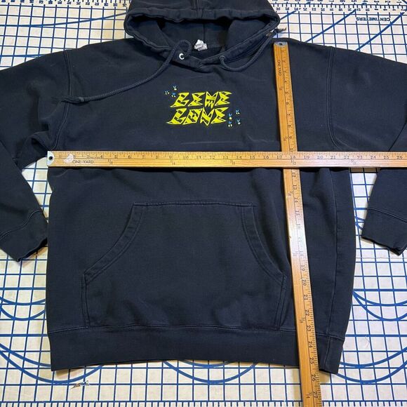Lemme Bee Hoodie Size Large Black Pullover Graphic Hoodie - Picture 11 of 12